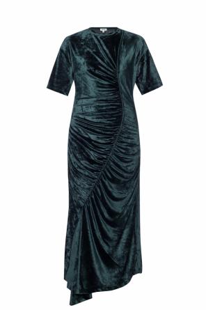 Draped velvet dress, zdjęcie 1 Draped velvet dress od Kenzo